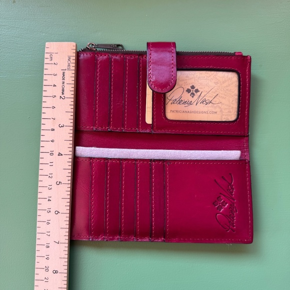 Patricia Nash $89 Nazari Bifold Wallet NWOT - Picture 7 of 10